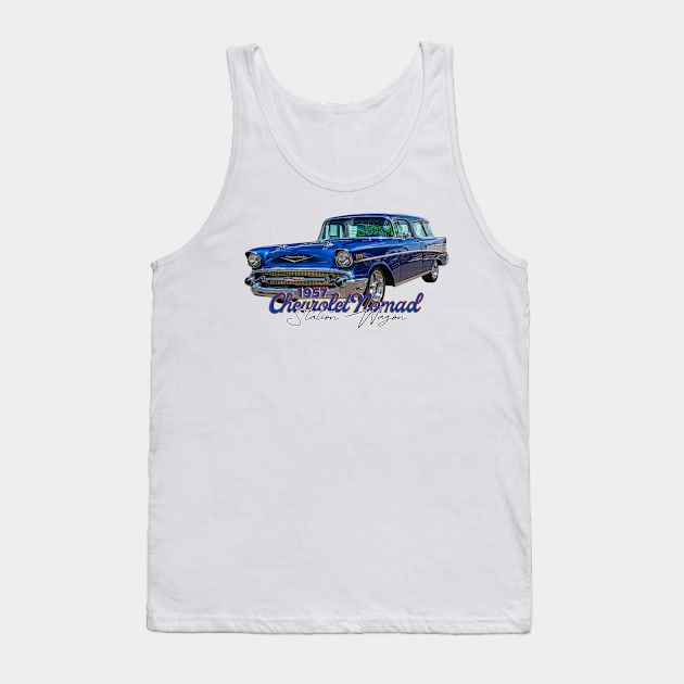 1957 Chevrolet Nomad Station Wagon Tank Top by Gestalt Imagery